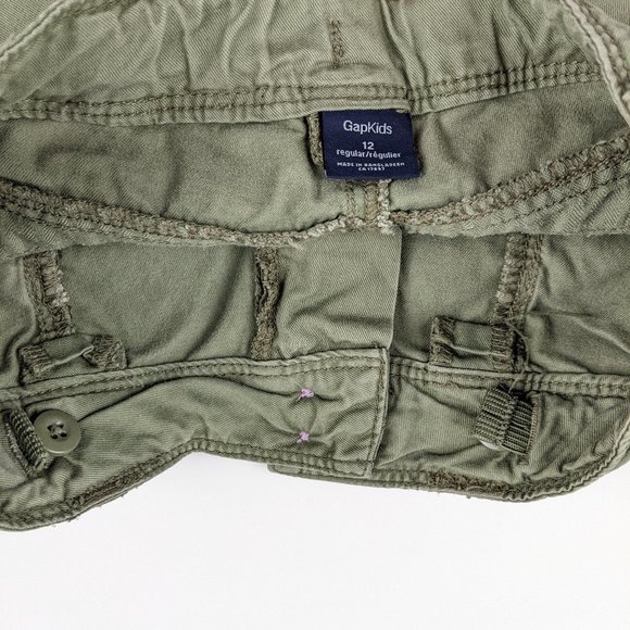 Gap Girls Khaki Shorts Size 12 - Picture 13 of 16